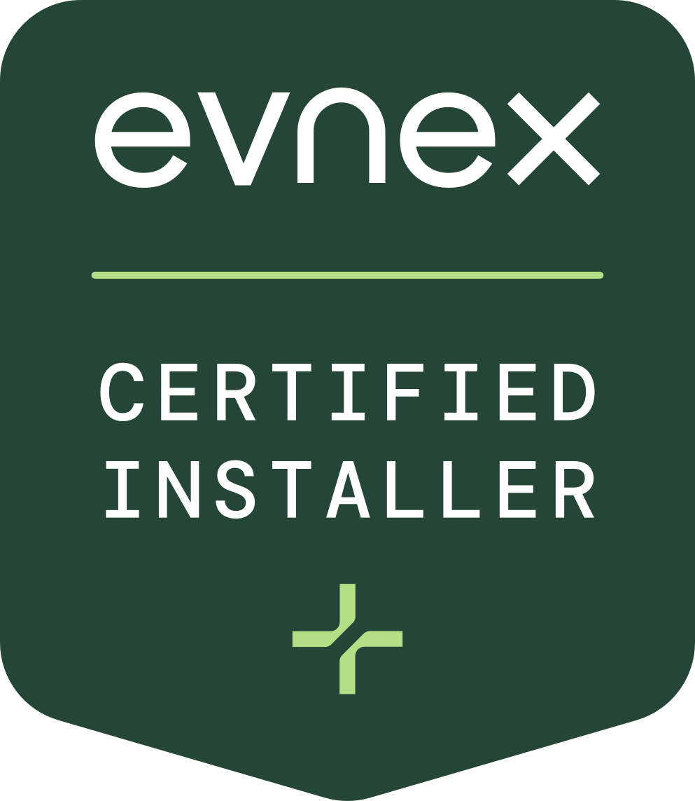 Evnex Certified Installer badge